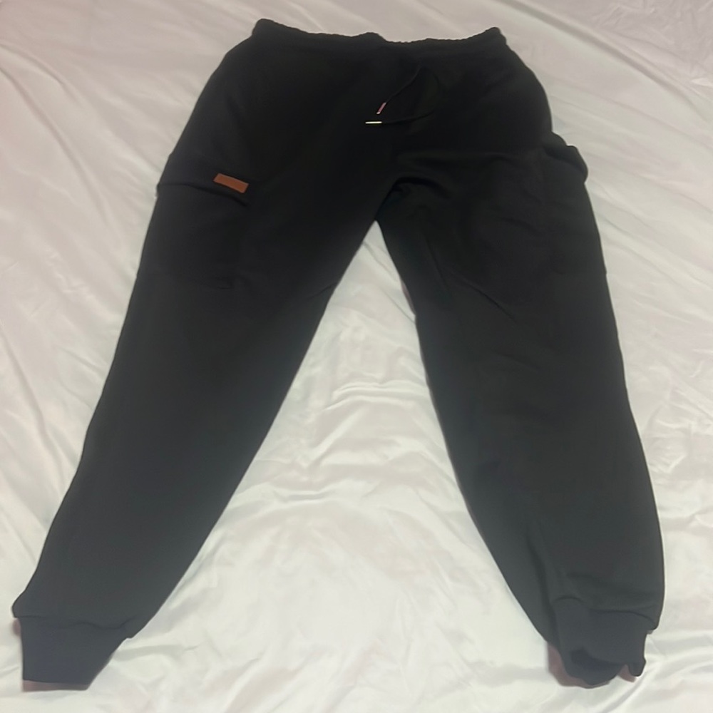 Black jogger pants